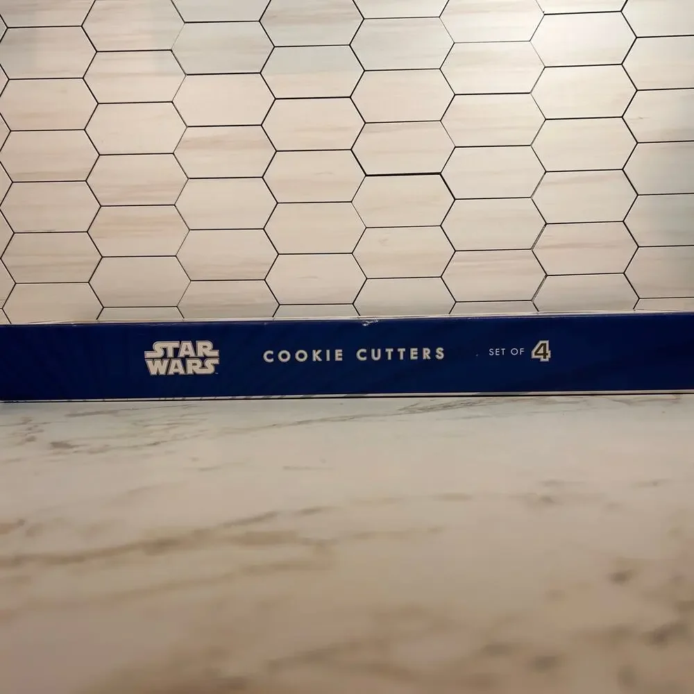 Williams Sonoma Star Wars Cookie Cutters Set of 4 Press & Stamp Ships
